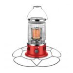 دفاية كهربائية دوتس 6 شمعات 2000 وات - احمر