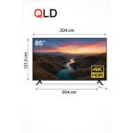 شاشه 85 بوصة سمارت كيولد ويبوس DLED UHD 4K
