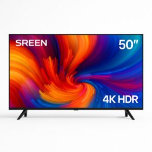 شاشة سمارت سرين 50 بوصة اندرويد QLED UHD 4K