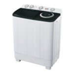 غسالة حوضين سرين 8 كيلو – أبيض