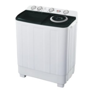 غسالة حوضين سرين 8 كيلو – أبيض