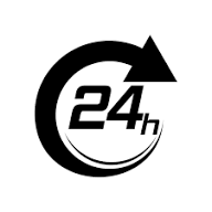 مؤقت زمني 24 ساعة.