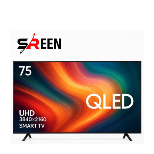 شاشه 75 بوصة سرين سمارت 4K QLED – WebOS شاشه 75 بوصة