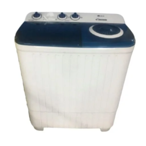 غسالة حوضين سرين 5 كيلو - أبيض