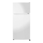 ثلاجة 4 قدم بابين سرين - أبيض