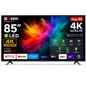 شاشة 85 بوصة سرين سمارت LED 4K - WEBOS