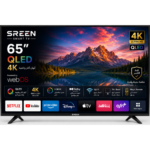 شاشة سرين 65 بوصة سمارت 4K QLED – Webos