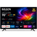 شاشة سرين سمارت 70 بوصة QLED 4K – WebOS