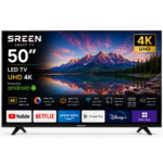 شاشة سمارت 50 بوصه سرين اندرويد LED UHD 4K