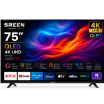 شاشة سمارت 75 بوصة سرين 4K QLED – WEBOS