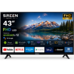 شاشه 43 بوصة سمارت سرين اندوريد 12 - LED - FHD