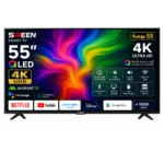 شاشه 55 بوصة سمارت سرين QLED - 4K UHD - Android 14