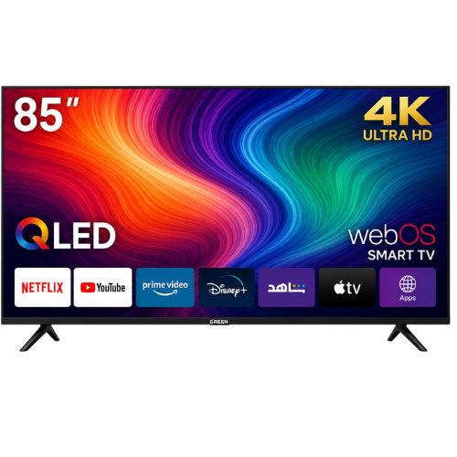 شاشه سرين سمارت 85 بوصة 4K QLED – WEBOS شاشه سرين سمارت 85 بوصة 4K QLED - WEBOS