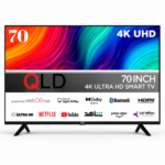 شاشه سمارت ٧٠ بوصة كيولد ويبوس DLED UHD 4K