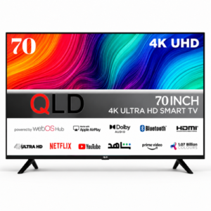شاشه سمارت ٧٠ بوصة كيولد ويبوس DLED UHD 4K