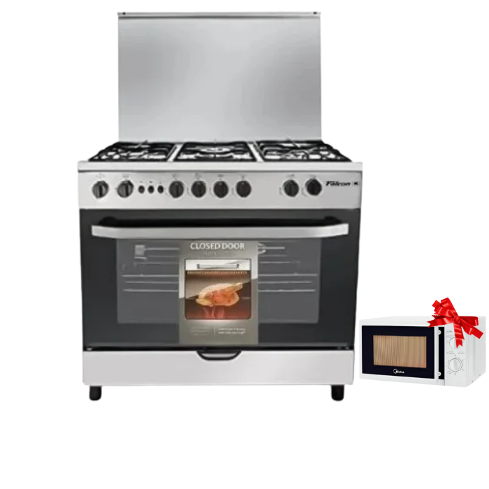 فرن غاز 5 شعلات اوسكار 60×90 سم امان كامل - ستيل فرن غاز 5 شعلات اوسكار 60×90 سم امان كامل - ستيل