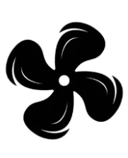 مروحة تبريد داخلية