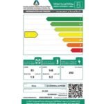 ثلاجة بابين جنرال سوبريم نوفروست – 7.1 قدم – أبيض