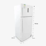 ثلاجه بابين يوجين 20 قدم – إنفرتر – أبيض