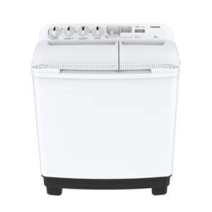 غساله حوضين 14 كيلو توشيبا – أبيض