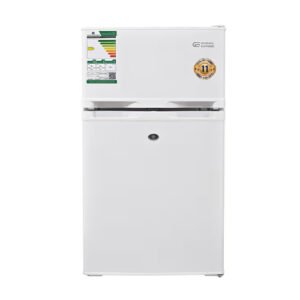 ثلاجه بابين صغيرة جنرال سوبريم – 3 قدم – أبيض
