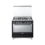 فرن 5 عيون غاز البا – 90 سم – أسود