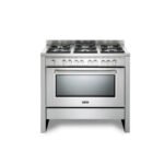 فرن غاز 6 عيون – 100 سم ستيل ايطالى
