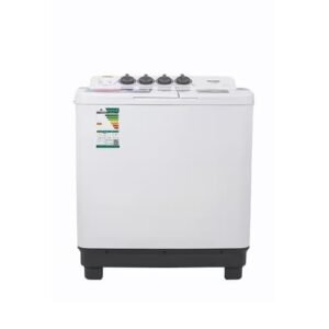 غساله جنرال سوبريم 8 كيلو حوضين – ابيض