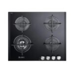 سطح سيراميك البا بلت ان غاز 60 سم 4 شعلات – أسود