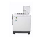 غساله جنرال سوبريم 8 كيلو حوضين – ابيض