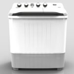 غسالة دورا حوضين 10 كيلو اليجانت – أبيض