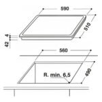 فرن سطح كهربائي بلت ان اريستون 60 سم – إيطالي