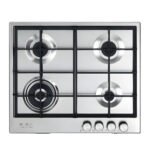 مسطح البا غاز بلت ان اليو 4 شعلات 60 سم – ستيل