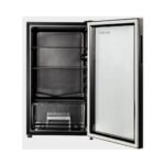 ثلاجة باب زجاج صغيرة البا 3 قدم – أسود