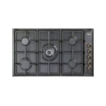 سطح فرن بلت ان غاز البا 90 سم – 5 شعلة – أسود