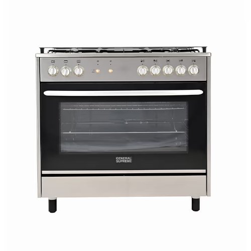 فرن غاز 60*90 سم جنرال سوبريم – 5 شعلات – إيطالي فرن غاز 60*90 سم جنرال سوبريم – 5 شعلات – إيطالي