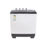 غسالة يوجين 12 كيلو حوضين – أبيض