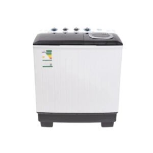 غسالة يوجين 12 كيلو حوضين – أبيض