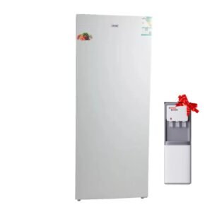 فريزر عامودي 18 قدم KMC نو فروست – أبيض برادة هدية