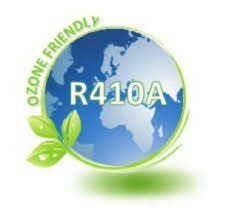 يعمل بغاز R410a