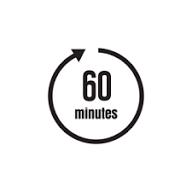 مؤقت حتى 60 دقيقة مع تنبيه