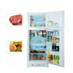 ثلاجة بابين يوني هامبورج 9 قدم - أبيض