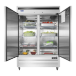 ثلاجة بانكول دولابي 2 باب - 50 قدم - ستيل