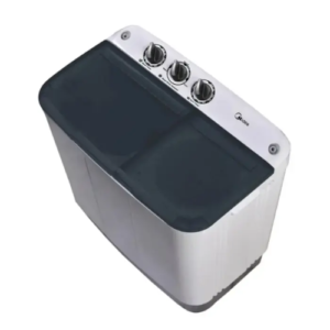 غسالة ميديا حوضين 5 كيلو – أبيض