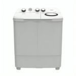 غسالة هايسنس 7 كيلو حوضين – أبيض