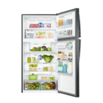 ثلاجة سامسونج بابين 21 قدم تايلاندي - انفرتر - أسود