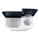 غسالة حوضين 18 كيلو تي سي ال - أبيض