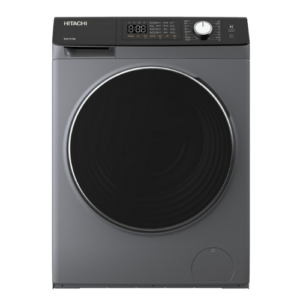 غسالة ملابس هيتاشي تعبئة أمامية 10.5 كيلو – انفرتر – رمادي