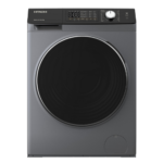 غسالة اتوماتيك هيتاشي اماميه 10.5 كيلو – رمادي غامق