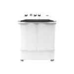 غسالة دورا حوضين 7 كيلو - أبيض